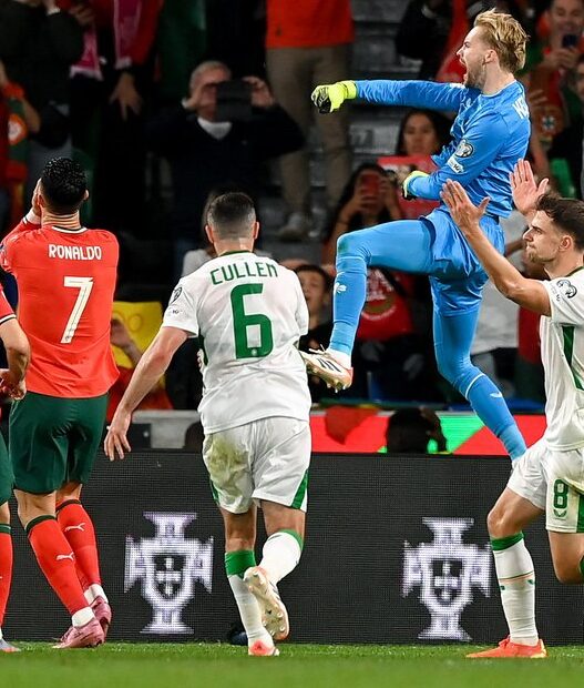 Kelleher saves from Ronaldo's penalty!