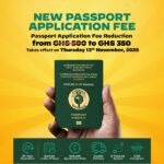 New passport application fee