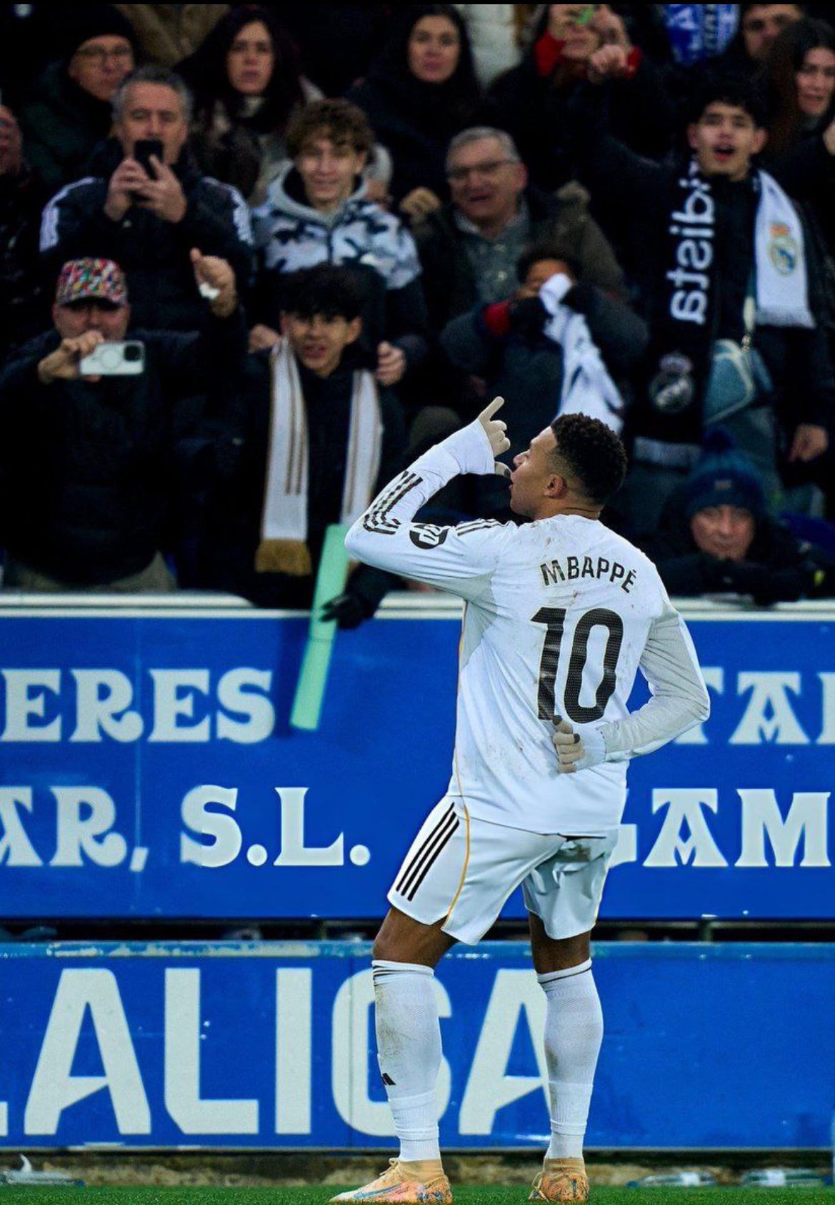 Real Madrid's Kylian Mbappe